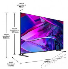 Hisense 85 85U7KQ 4K UHD Smart Mini-LED ULED TV Telev&iacute;zi&oacute;k - LED telev&iacute;zi&oacute; - UHD 4K felbont&aacute;s&uacute; - 499692