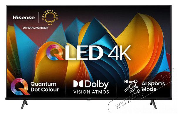 Hisense 43 43E7NQ 4K UHD Smart QLED TV Telev&iacute;zi&oacute;k - OLED telev&iacute;zi&oacute; - UHD 4K felbont&aacute;s&uacute; - 501574