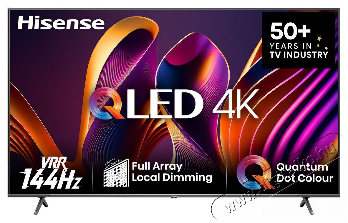 Hisense 75 75E7NQPRO 4K UHD Smart QLED TV Telev&iacute;zi&oacute;k - LED telev&iacute;zi&oacute; - UHD 4K felbont&aacute;s&uacute; - 501517