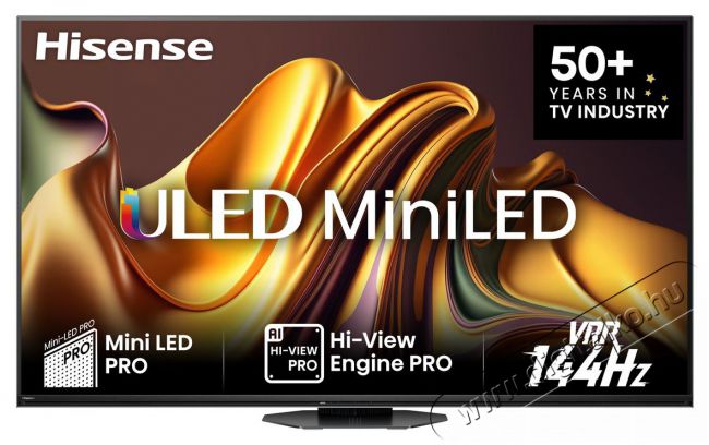 Hisense 75 75U8NQ 4K UHD Smart MiniLED TV Telev&iacute;zi&oacute;k - LED telev&iacute;zi&oacute; - UHD 4K felbont&aacute;s&uacute; - 501519