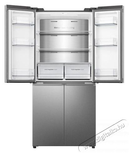 Hisense RQ5P470SAID HŰTŐ SIDE BY SIDE Konyhai term&eacute;kek - Hűtő, fagyaszt&oacute; (szabadon&aacute;ll&oacute;) - Amerikai t&iacute;pus&uacute; Side By Side hűtő - 501668