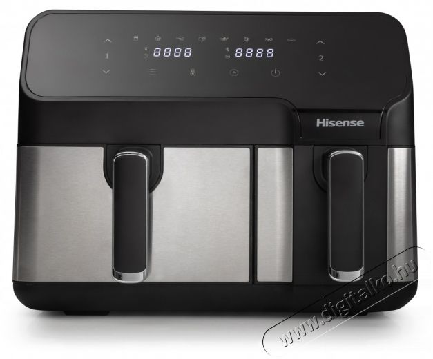 Hisense HAF2900D fekete 5,3/3,3 L forr&oacute;levegős s&uuml;tő Konyhai term&eacute;kek - Konyhai kisg&eacute;p (s&uuml;t&eacute;s / főz&eacute;s / hűt&eacute;s / &eacute;telk&eacute;sz&iacute;t&eacute;s) - L&eacute;gkever&eacute;ses főzőg&eacute;p / elektromos kukta / multifunkci&oacute;s s&uuml;tő - 503100