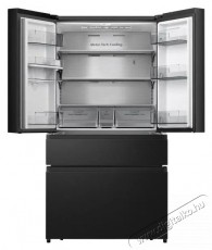 Hisense RF749N4SWFE Konyhai term&eacute;kek - Hűtő, fagyaszt&oacute; (szabadon&aacute;ll&oacute;) - Amerikai t&iacute;pus&uacute; Side By Side hűtő - 504477