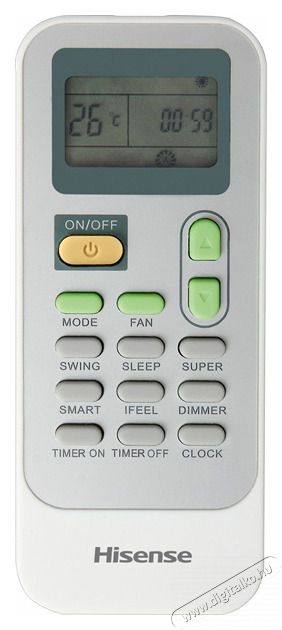 Hisense VAPC09 2,5kW hűtő mobil kl&iacute;ma H&aacute;ztart&aacute;s / Otthon / K&uuml;lt&eacute;r - Ventil&aacute;tor / L&eacute;gkondicion&aacute;l&oacute; - Mobil kl&iacute;ma - 505559
