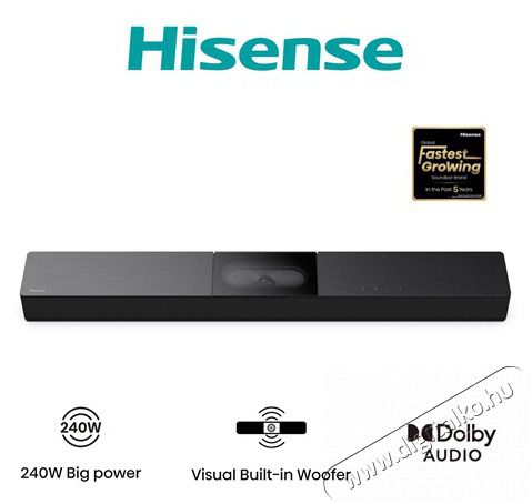 Hisense HS2000 HANGPROJEKTOR Audio-Video / Hifi / Multim&eacute;dia - Hangprojektor / soundbar - M&eacute;lyl&aacute;da n&eacute;lk&uuml;l - 506560