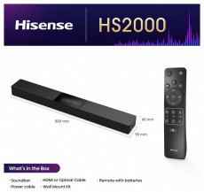 Hisense HS2000 HANGPROJEKTOR Audio-Video / Hifi / Multim&eacute;dia - Hangprojektor / soundbar - M&eacute;lyl&aacute;da n&eacute;lk&uuml;l - 506560