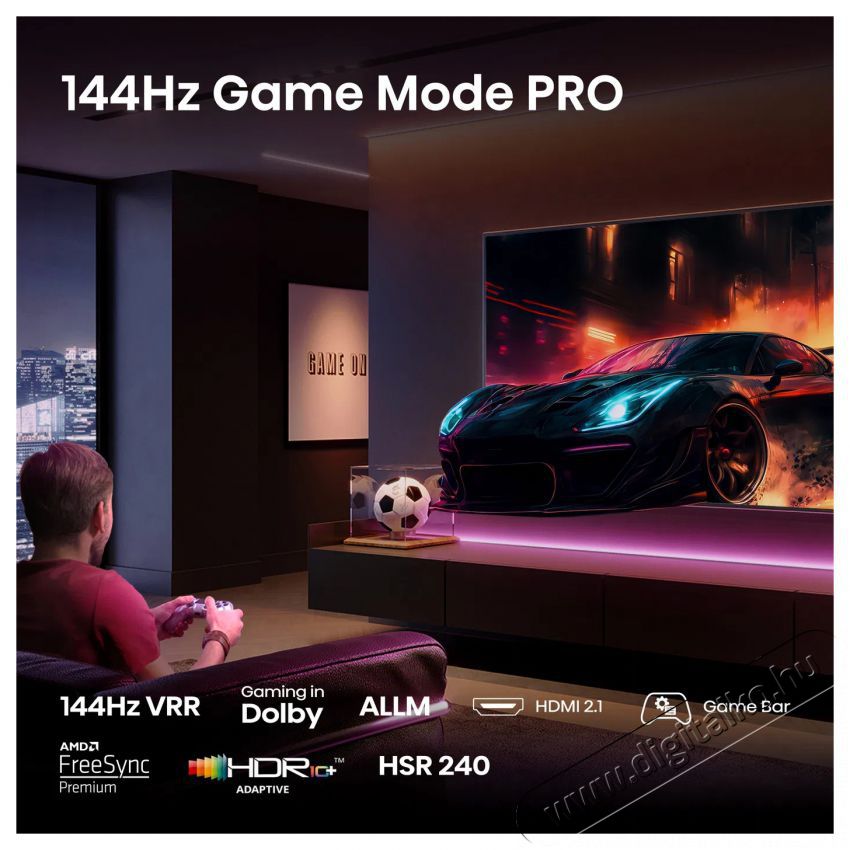 Hisense 100E7Q PRO Telev&iacute;zi&oacute;k - LED telev&iacute;zi&oacute; - UHD 4K felbont&aacute;s&uacute; - 505875