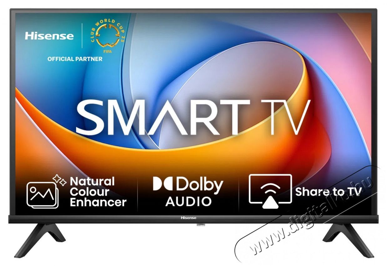 Hisense 32A4Q Telev&iacute;zi&oacute;k - LED telev&iacute;zi&oacute; - 720p HD Ready felbont&aacute;s&uacute; - 505873