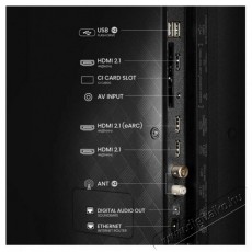 Hisense 55E7Q PRO Telev&iacute;zi&oacute;k - LED telev&iacute;zi&oacute; - UHD 4K felbont&aacute;s&uacute; - 505847