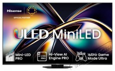 Hisense 75U8Q Telev&iacute;zi&oacute;k - LED telev&iacute;zi&oacute; - UHD 4K felbont&aacute;s&uacute; - 505871