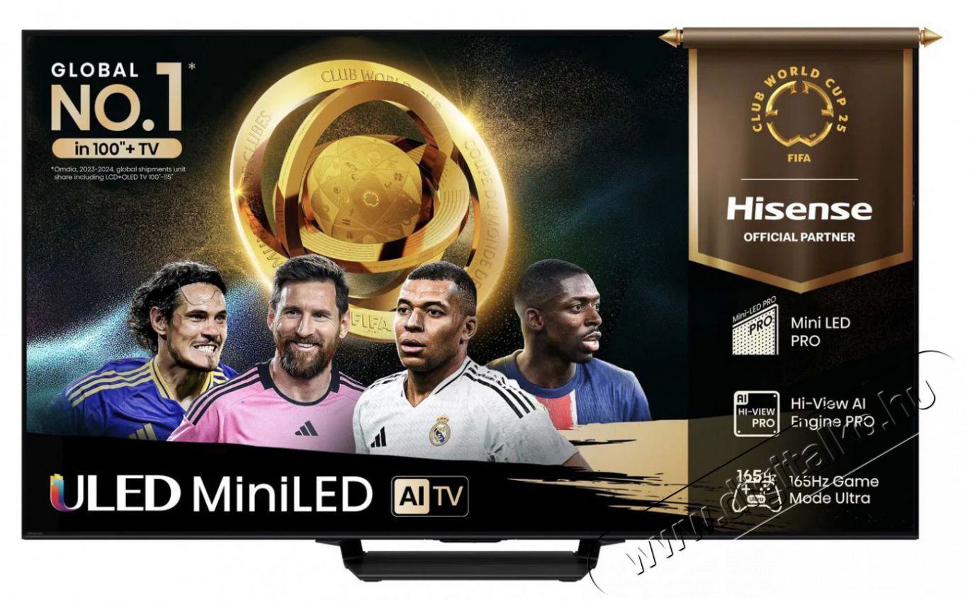 Hisense 85U7Q PRO Telev&iacute;zi&oacute;k - LED telev&iacute;zi&oacute; - UHD 4K felbont&aacute;s&uacute; - 505877
