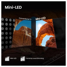 Hisense 85U7Q Telev&iacute;zi&oacute;k - LED telev&iacute;zi&oacute; - UHD 4K felbont&aacute;s&uacute; - 505856