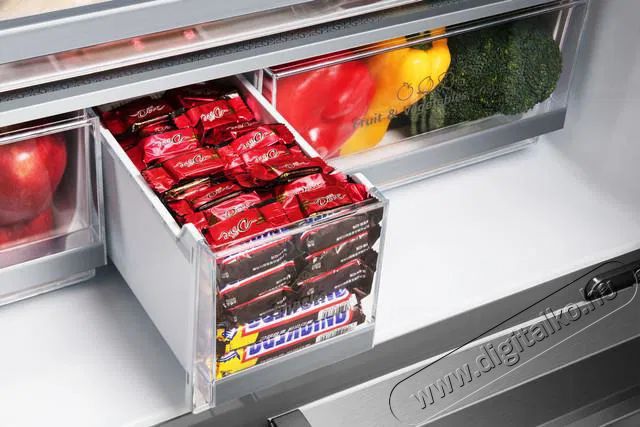 Hisense RF749N4SWSE Konyhai term&eacute;kek - Hűtő, fagyaszt&oacute; (szabadon&aacute;ll&oacute;) - Amerikai t&iacute;pus&uacute; Side By Side hűtő - 509285