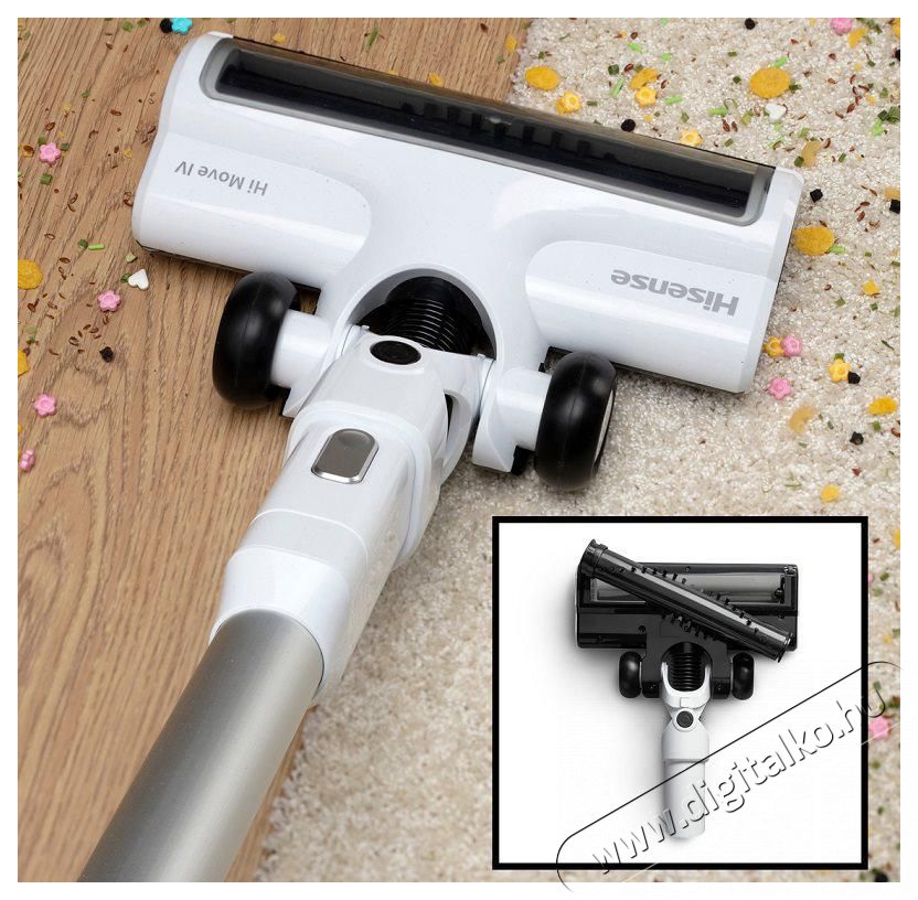 Hisense HVC6134W H&aacute;ztart&aacute;s / Otthon / K&uuml;lt&eacute;r - Porsz&iacute;v&oacute; / takar&iacute;t&oacute;g&eacute;p - K&eacute;zi / &aacute;ll&oacute; porsz&iacute;v&oacute; - 511022