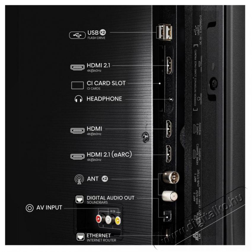 Hisense 43A6Q Telev&iacute;zi&oacute;k - LED telev&iacute;zi&oacute; - UHD 4K felbont&aacute;s&uacute; - 511964