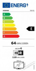 Hisense 55U7Q Telev&iacute;zi&oacute;k - LED telev&iacute;zi&oacute; - UHD 4K felbont&aacute;s&uacute; - 511967