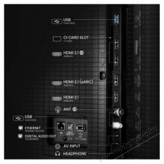 Hisense 55U7Q Telev&iacute;zi&oacute;k - LED telev&iacute;zi&oacute; - UHD 4K felbont&aacute;s&uacute; - 511967