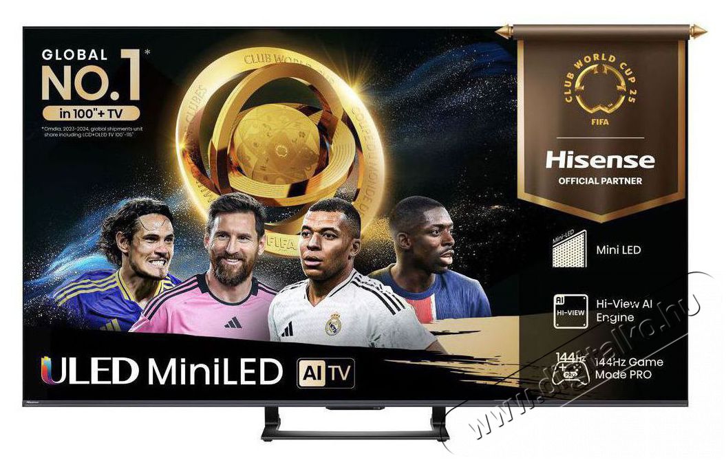 Hisense 55U7Q Telev&iacute;zi&oacute;k - LED telev&iacute;zi&oacute; - UHD 4K felbont&aacute;s&uacute; - 511967