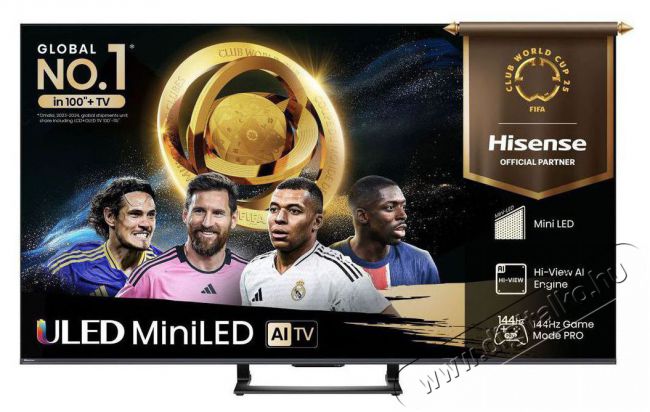 Hisense 55U7Q Telev&iacute;zi&oacute;k - LED telev&iacute;zi&oacute; - UHD 4K felbont&aacute;s&uacute; - 511967