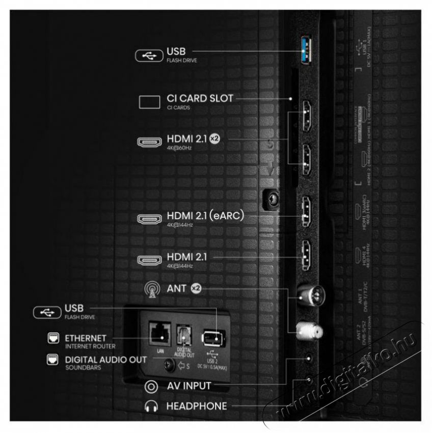 Hisense 65U7Q Telev&iacute;zi&oacute;k - LED telev&iacute;zi&oacute; - UHD 4K felbont&aacute;s&uacute; - 511965