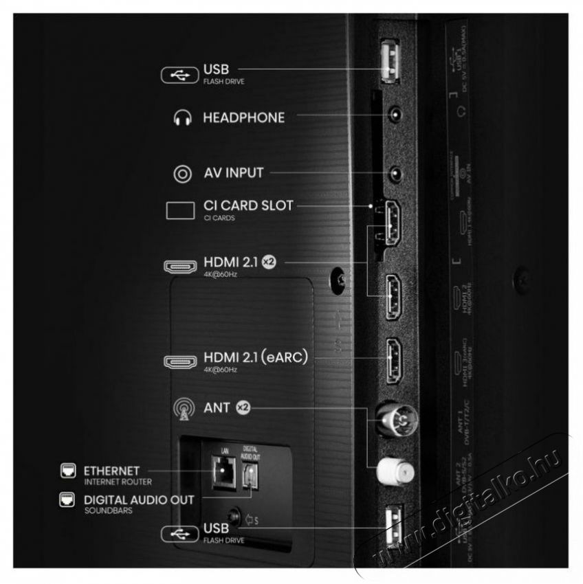 Hisense 75A6Q Telev&iacute;zi&oacute;k - LED telev&iacute;zi&oacute; - UHD 4K felbont&aacute;s&uacute; - 511968
