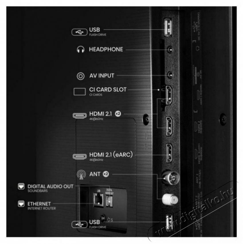 Hisense 85E7Q Telev&iacute;zi&oacute;k - LED telev&iacute;zi&oacute; - UHD 4K felbont&aacute;s&uacute; - 511962