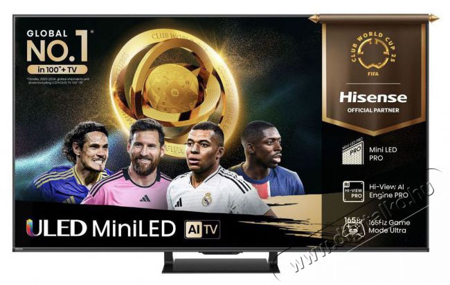 Hisense 65U7Q PRO Telev&iacute;zi&oacute;k - LED telev&iacute;zi&oacute; - UHD 4K felbont&aacute;s&uacute; - 511957