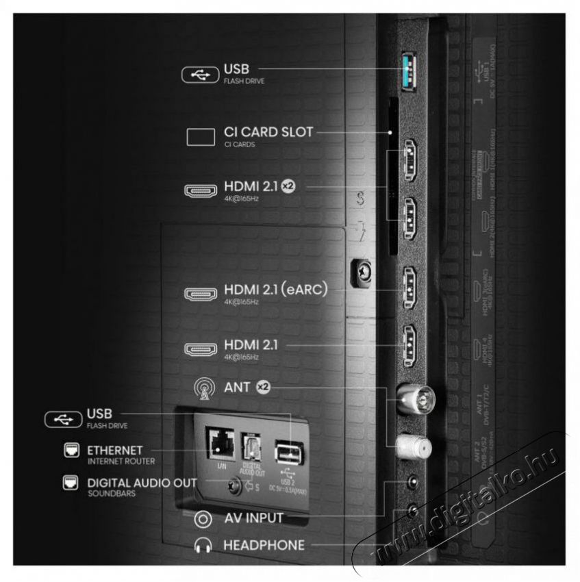 Hisense 65U7Q PRO Telev&iacute;zi&oacute;k - LED telev&iacute;zi&oacute; - UHD 4K felbont&aacute;s&uacute; - 511957