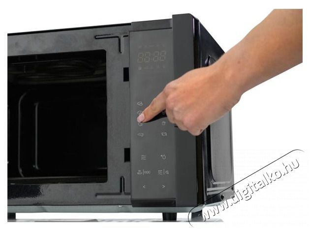 Hisense H25MOBS4HGI 900W 25L fekete mikrohull&aacute;m&uacute; s&uuml;tő Konyhai term&eacute;kek - Mikrohull&aacute;m&uacute; s&uuml;tő - Mikrohull&aacute;m&uacute; s&uuml;tő (szabadon&aacute;ll&oacute;) - 513792
