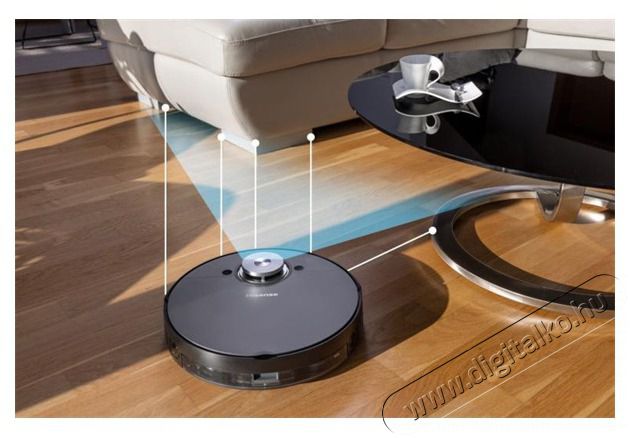 Hisense RVCL144ABEVO fekete robotporsz&iacute;v&oacute; H&aacute;ztart&aacute;s / Otthon / K&uuml;lt&eacute;r - Porsz&iacute;v&oacute; / takar&iacute;t&oacute;g&eacute;p - Robotporsz&iacute;v&oacute; - 513579