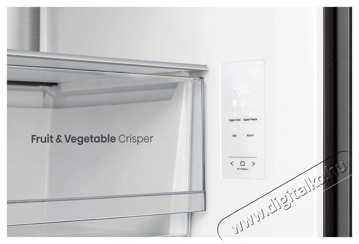 Hisense RQ5P470SAFD fekete, n&eacute;gyajt&oacute;s, Hűtő:304L, Fagyaszt&oacute;:179L, Total No frost hűtőszekr&eacute;ny Konyhai term&eacute;kek - Hűtő, fagyaszt&oacute; (szabadon&aacute;ll&oacute;) - Amerikai t&iacute;pus&uacute; Side By Side hűtő - 514004