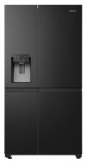 Hisense RS818N4TFE fekete, Side-by-Side, Hűtő:417L, Fagyaszt&oacute;:215L, Total No frost hűtőszekr&eacute;ny Konyhai term&eacute;kek - Hűtő, fagyaszt&oacute; (szabadon&aacute;ll&oacute;) - Amerikai t&iacute;pus&uacute; Side By Side hűtő - 514007
