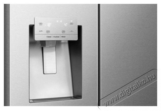 Hisense RS818N4TIE sz&uuml;rke, Side-by-Side, Hűtő:417L, Fagyaszt&oacute;:215L, Total No frost hűtőszekr&eacute;ny Konyhai term&eacute;kek - Hűtő, fagyaszt&oacute; (szabadon&aacute;ll&oacute;) - Amerikai t&iacute;pus&uacute; Side By Side hűtő - 514008