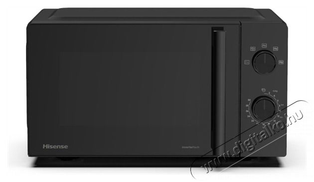Hisense H20MOBP1HI 700W 20L fekete mikrohull&aacute;m&uacute; s&uuml;tő Konyhai term&eacute;kek - Mikrohull&aacute;m&uacute; s&uuml;tő - Mikrohull&aacute;m&uacute; s&uuml;tő (szabadon&aacute;ll&oacute;) - 514977