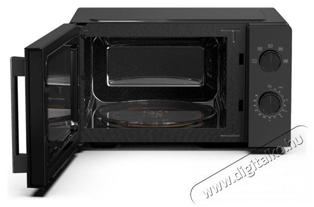 Hisense H20MOBP1HI 700W 20L fekete mikrohull&aacute;m&uacute; s&uuml;tő Konyhai term&eacute;kek - Mikrohull&aacute;m&uacute; s&uuml;tő - Mikrohull&aacute;m&uacute; s&uuml;tő (szabadon&aacute;ll&oacute;) - 514977