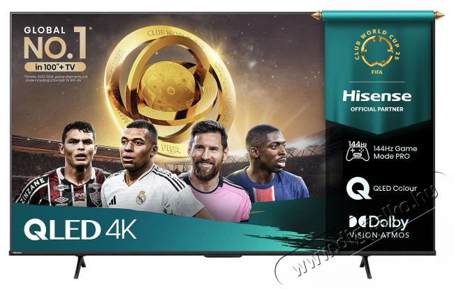 Hisense 43E7Q PRO Telev&iacute;zi&oacute;k - LED telev&iacute;zi&oacute; - UHD 4K felbont&aacute;s&uacute; - 518743