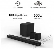 Hisense AX5125H Audio-Video / Hifi / Multim&eacute;dia - Hangprojektor / soundbar - M&eacute;lyl&aacute;d&aacute;val - 522949