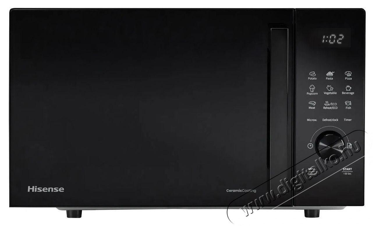 Hisense H23MOBSD1H Mikrohull&aacute;m&uacute; s&uuml;tő Konyhai term&eacute;kek - Mikrohull&aacute;m&uacute; s&uuml;tő - Mikrohull&aacute;m&uacute; s&uuml;tő (szabadon&aacute;ll&oacute;) - 527312