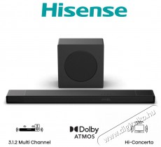 Hisense AX3120Q hangprojektor Audio-Video / Hifi / Multim&eacute;dia - Hangprojektor / soundbar - M&eacute;lyl&aacute;d&aacute;val - 530514
