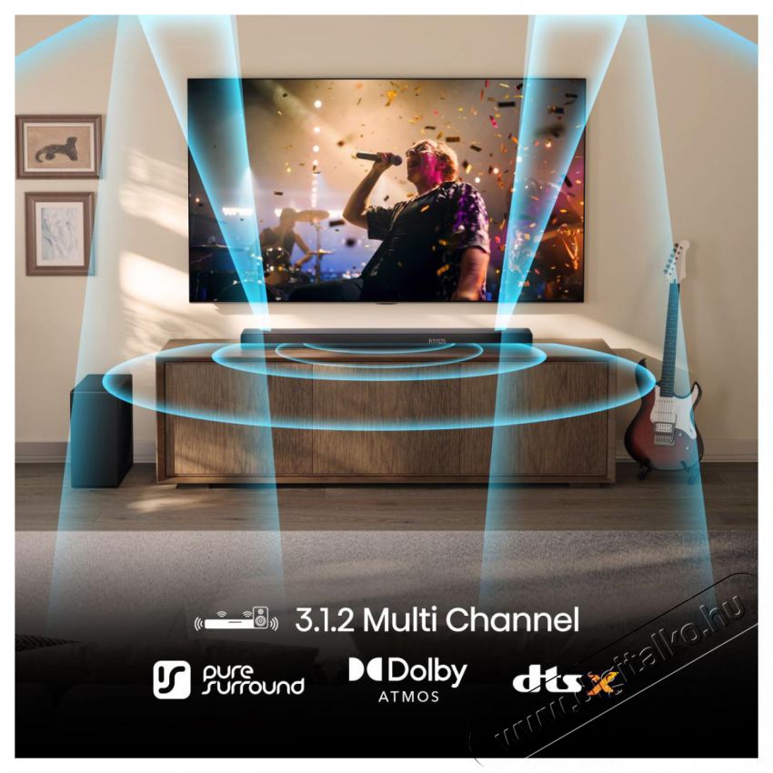 Hisense AX3120Q hangprojektor Audio-Video / Hifi / Multim&eacute;dia - Hangprojektor / soundbar - M&eacute;lyl&aacute;d&aacute;val - 530514