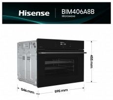 Hisense BIM406A8B Be&eacute;p&iacute;thető s&uuml;tő Konyhai term&eacute;kek - S&uuml;tő-főzőlap, tűzhely (be&eacute;p&iacute;thető) - S&uuml;tő (be&eacute;p&iacute;thető) - 532908