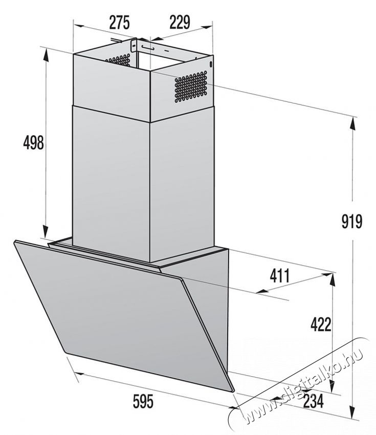 Hisense CH6IN6226B Elsz&iacute;v&oacute; Konyhai term&eacute;kek - P&aacute;raelsz&iacute;v&oacute; - Be&eacute;p&iacute;thető / kih&uacute;zhat&oacute; - 534034