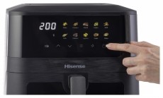 Hisense HAF2100DCD Air Fryer Konyhai term&eacute;kek - Konyhai kisg&eacute;p (s&uuml;t&eacute;s / főz&eacute;s / hűt&eacute;s / &eacute;telk&eacute;sz&iacute;t&eacute;s) - L&eacute;gkever&eacute;ses főzőg&eacute;p / elektromos kukta / multifunkci&oacute;s s&uuml;tő - 532915