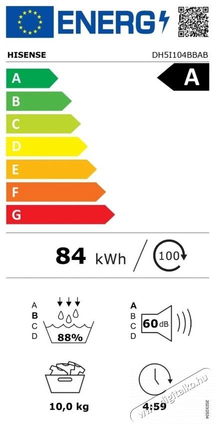 Hisense Hisense DH5i104BBAB Sz&aacute;r&iacute;t&oacute;g&eacute;p H&aacute;ztart&aacute;s / Otthon / K&uuml;lt&eacute;r - Mos&oacute;g&eacute;p / sz&aacute;r&iacute;t&oacute;g&eacute;p - Sz&aacute;r&iacute;t&oacute;g&eacute;p - 532904
