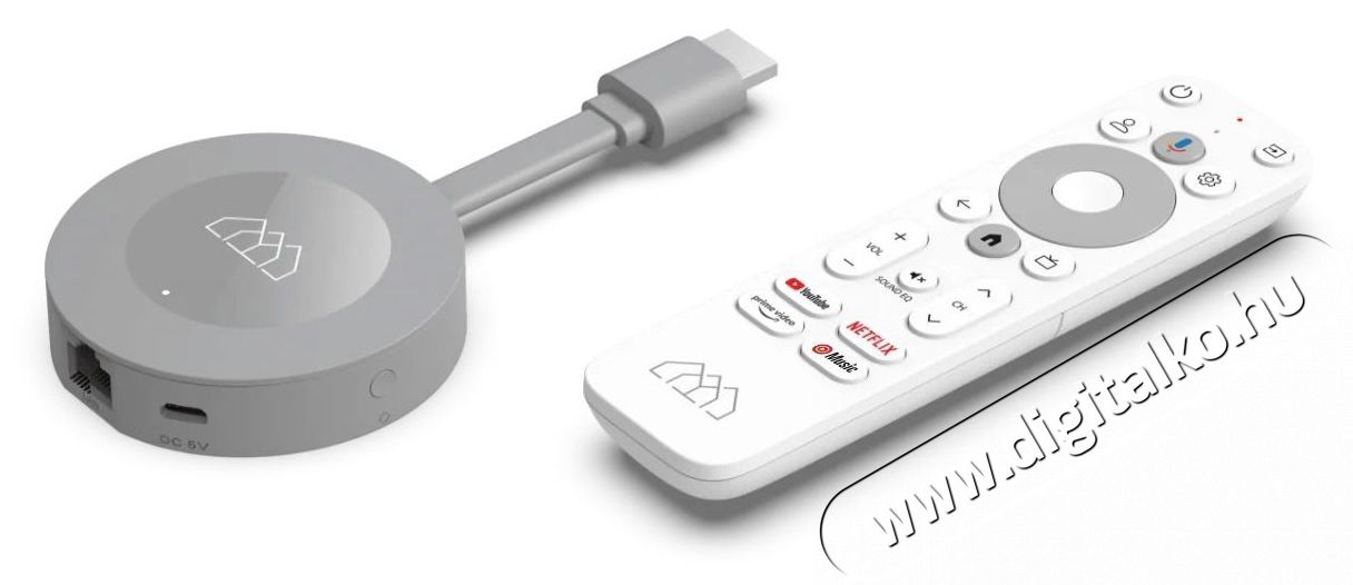 Homatics Dongle G 4K Google TV Audio-Video / Hifi / Multim&eacute;dia - CD / DVD / Blu-Ray / Multim&eacute;dia k&eacute;sz&uuml;l&eacute;k - Multim&eacute;dia lej&aacute;tsz&oacute; - 524953