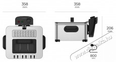 HOME DF-G360SU Deep Fry Max Konyhai term&eacute;kek - Konyhai kisg&eacute;p (s&uuml;t&eacute;s / főz&eacute;s / hűt&eacute;s / &eacute;telk&eacute;sz&iacute;t&eacute;s) - Olajs&uuml;tő - 504755