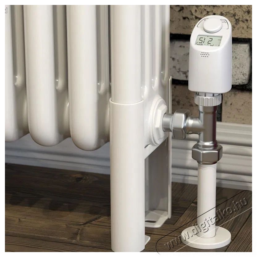 Homematic IP Eqiva Radi&aacute;tor termoszt&aacute;tfej, N modell H&aacute;ztart&aacute;s / Otthon / K&uuml;lt&eacute;r - Okos otthon - Termoszt&aacute;t - 508123