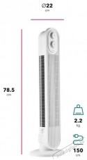 HOME FN-T600W Easy Breeze H&aacute;ztart&aacute;s / Otthon / K&uuml;lt&eacute;r - Ventil&aacute;tor / L&eacute;gkondicion&aacute;l&oacute; - &Aacute;ll&oacute; / padl&oacute; ventil&aacute;tor - 511971