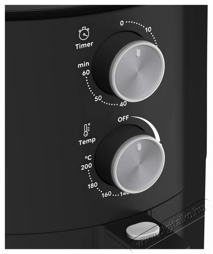 HOME AF-C300 Air Fry Konyhai term&eacute;kek - Konyhai kisg&eacute;p (s&uuml;t&eacute;s / főz&eacute;s / hűt&eacute;s / &eacute;telk&eacute;sz&iacute;t&eacute;s) - L&eacute;gkever&eacute;ses főzőg&eacute;p / elektromos kukta / multifunkci&oacute;s s&uuml;tő - 518745