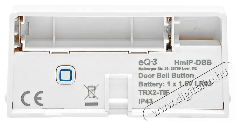 Homematic IP  HmIP-DBB IP Csengő H&aacute;ztart&aacute;s / Otthon / K&uuml;lt&eacute;r - Lak&aacute;sfelszerel&eacute;s - Csengő - 522967